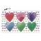 Diamond Dotz Kits - Dotzies, Love Hearts, Zipper Pouch, Round Dotz, Diamond Art Bags, Diamond Painting Bags, Diamond Art Projects, Diamond Painting Purse, Diamond Art Bag, Diamond Painting Bag